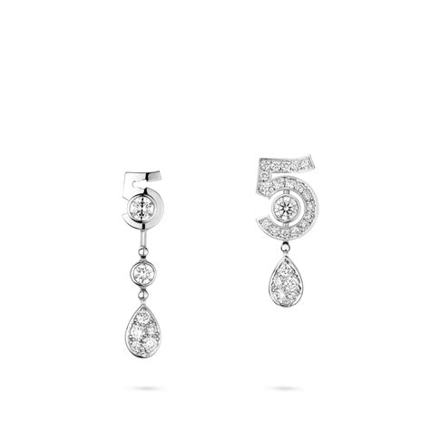 chanel eternal no 5 earrings